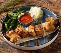 Шашлык из куриной грудки