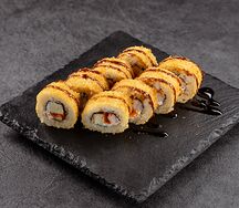 Ролл с креветкой темпура