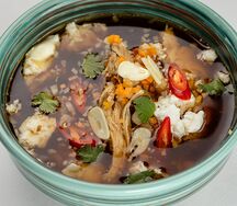 Азиатский суп с цыпленком