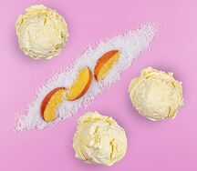 Мороженое ПичКрим со вкусом персика в шампанском