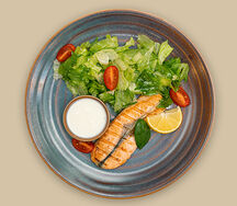 Стейк из лосося