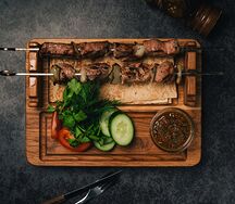 Шашлык cвинoй