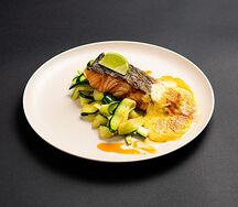 Стейк из морской форели