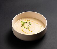 Грибной крем-суп с трюфельным маслом