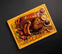 Большое мясное ассорти