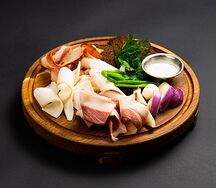 Ассорти из трех видов сала