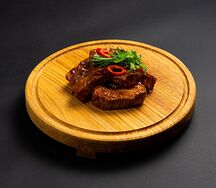 Свиные ребрышки в соусе барбекю