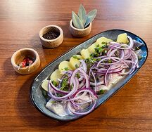 Сельдь с картофелем