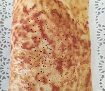 Блин с ореховой пастой Milka