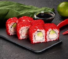 Калифорния с крабом