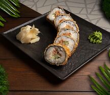 Унаги-темпура ролл