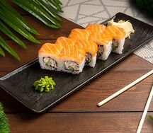 Сяке сурими ролл