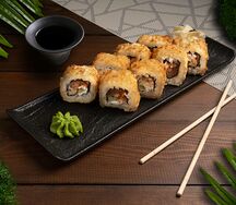 Сальмон фурай ролл