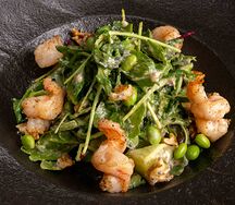 Мидори эби сарада