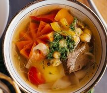 Шурпа с говядиной