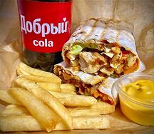 Комбо шаурма с картошкой