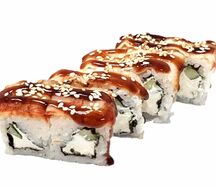 Унаги с огурцом