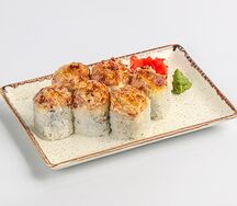 Запеченный ролл с беконом