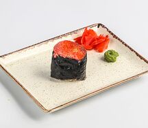 Запеченный гункан с креветками