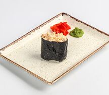 Гункан с гребешком