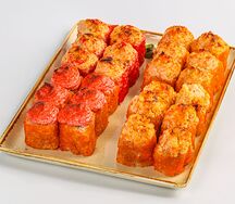 Сет из запеченных роллов