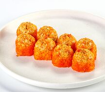 Запеченный ролл с курицей