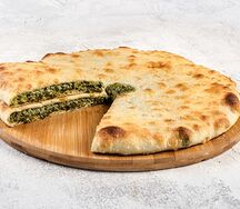Пирог с шпинатом и сыром