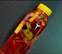 Домашний лимонад клубника