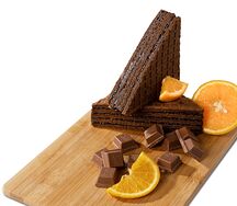 Вафля Зефир-апельсин