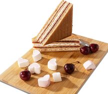 Вафля Зефир-вишня