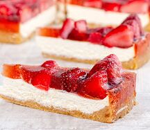 Чизкейк клубничый