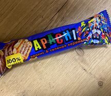 Батончик Machos с солёной карамелью и арахисом