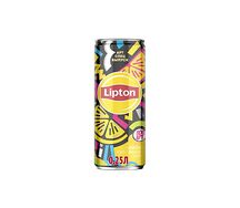 Чай Lipton чёрный с лимоном холодный