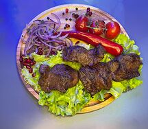 Шашлык из говяжьей вырезки