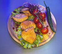 Шашлык из филе куриной грудки