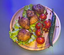 Шашлык из филе куриного бедра