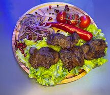 Шашлык из мякоти ягнёнка