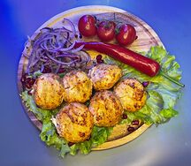 Шампиньоны на углях