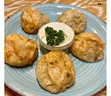 Манты жареные