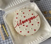 Бенто торт i love you