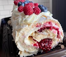 Меренговый рулет L