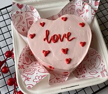 Бенто-торт Love сердце
