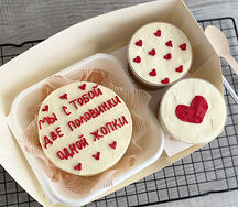 Набор Бенто-торт и трайфлы две половинки