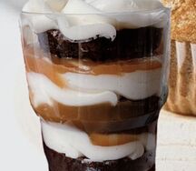 Трайфлы шоколадные с соленой карамелью