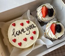 Набор Бенто-торт и трайфлы Love you