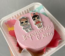 Бенто торт Вероничке 6 лет