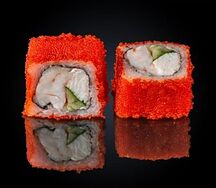 Ролл Калифорния с креветкой