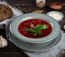 Борщ из говядины