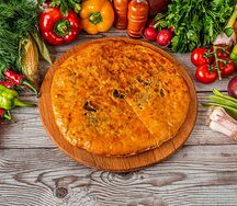 Хачапури зелень-сыр