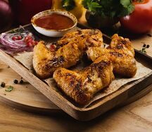 Шашлык из куриных крыльев